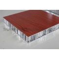 Skid Fire Resistance Aluminum Sandwich Honeycomb Panel for Interior Exterior Wall Ceiling Ship Van Carriage